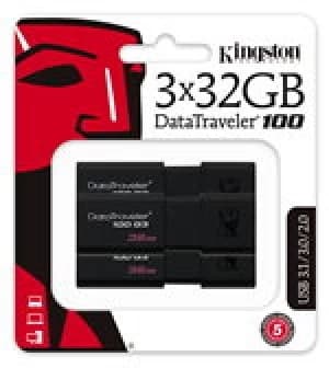 Kingston DataTraveler DT100 32GB USB 3.0 Flash Drive