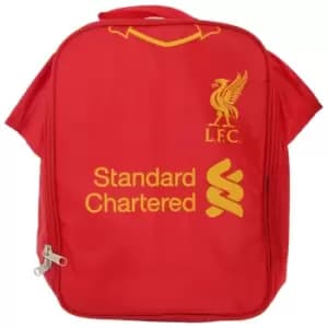 Liverpool FC Childrens Boys Official Insulated Football Shirt Lunch Bag/Cooler (One Size) (Red)