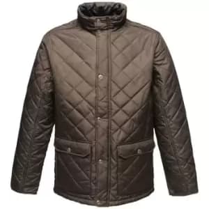 Professional TYLER Quilted Jacket mens Coat in Black - Sizes UK S,UK M,UK L,UK XL,UK XXL,UK 3XL