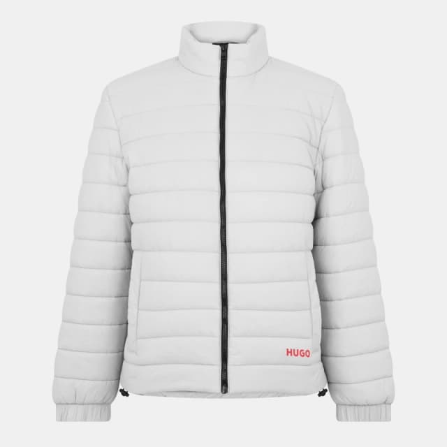 Hugo Mens Water Resistant Softshell Jacket Light Grey male S