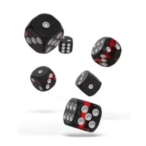 Oakie Doakie Dice D6 Enclave (Ruby)