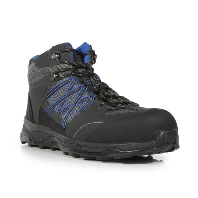 Regatta Claystone Safety Toe Cap Safety Work Boot - Blue Blue 8