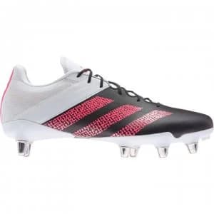 adidas Kakari Elite Rugby Boots Soft Ground - Black/Pink