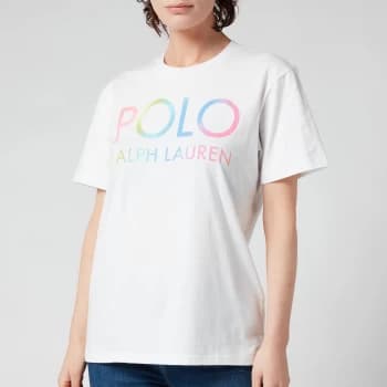 Polo Ralph Lauren Womens Big Logo T-Shirt - White - L