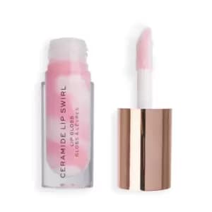 Makeup Revolution Lip Swirl Ceramide Gloss (Various Shades) - Gloss Clear