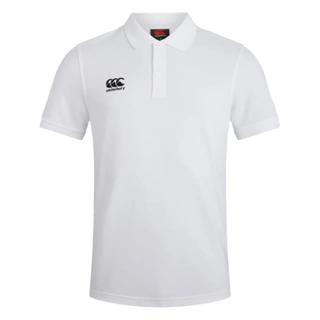 Canterbury Canterbury Men Waimak Polo Shirt in White Size: X-Small White XS Male 5063806454526