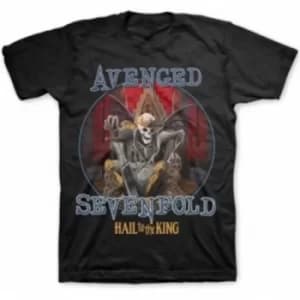 Avenged Sevenfold Deadly Rule Mens Black T-Shirt: XX-Large