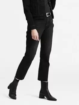 Levis 501® Crop Jean - Dark Wash, Denim, Size 31, Length 30, Women