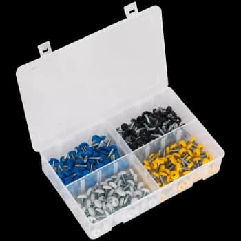 Sealey 200 Piece Number Plate Screw Assortment