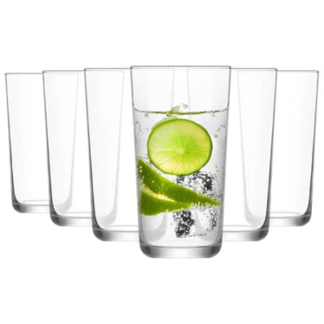 LAV Glassware Lav Assos Highball Glasses - 490Ml - Pack Of 6