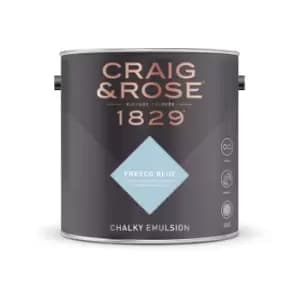 Craig & Rose Chalky Emulsion Fresco Blue - 2.5L