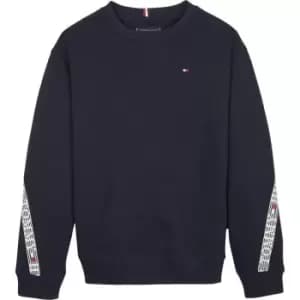 Tommy Hilfiger Tape Sweatshirt - Blue