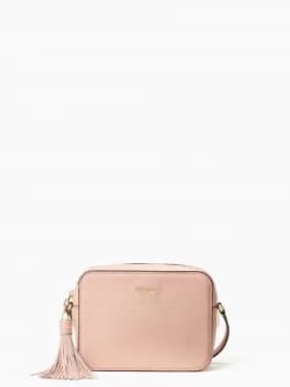Kate Spade New York Kingston drive arla crossbody tassle White
