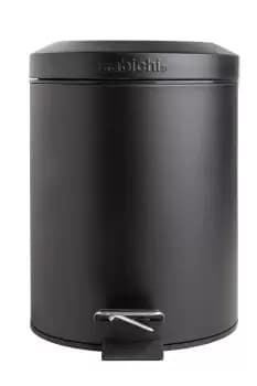 Sabichi 5 Litre Soft Close Pedal Bin - Black - Plastic/Steel