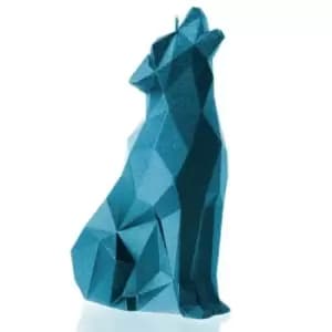 Wolf Candle – Metallic Blue