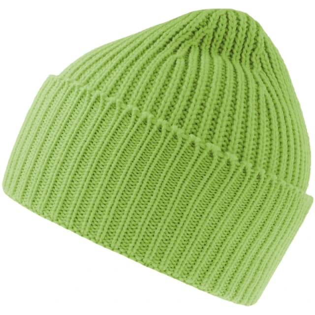 Atlantis Atlantis Men Oak Chunky Knit Beanie in Bright Green Bright Green One Size Male 5063527805263