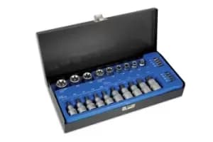 Laser Tools 2982 Star Socket & Bit Set 27pc