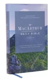 NASB, MacArthur Daily Bible, 2nd Edition, Hardcover, Comfort Print