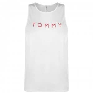 Tommy Bodywear Wrap Tank Top - 141 WHITE