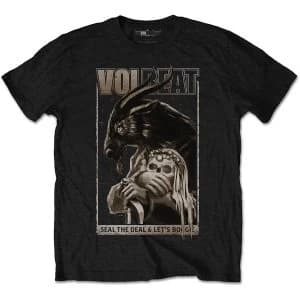 Volbeat - Boogie Goat Unisex Large T-Shirt - Black
