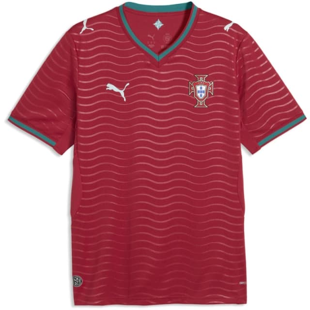 Puma PUMA Portugal Home Shirt 2026 Adults Red/Green male S