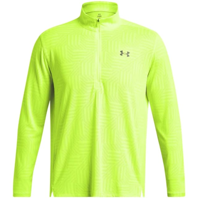 Under Armour Tech Geotessa half Zip Top - Yellow Yellow XS