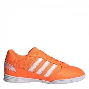 adidas Super Sala Childrens Indoor Football Trainers - Orange/White