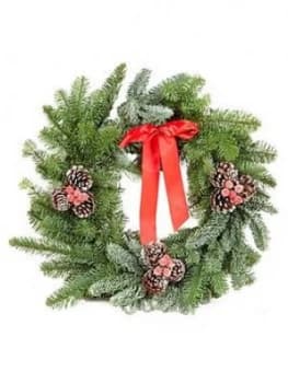 Fresh Christmas Wreath 30Cm Diameter