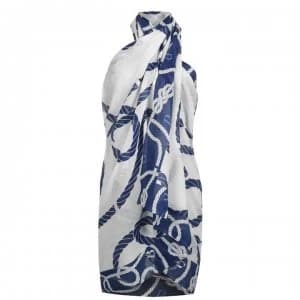 Biba Biba Beach Scarf - Navy Nautical