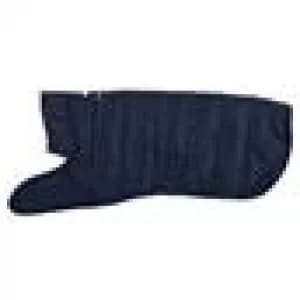 Barbour Baffle Quilt Dog Coat Navy Medium