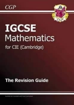 Igcse Maths Cie cambridge Revision Guide Hardback
