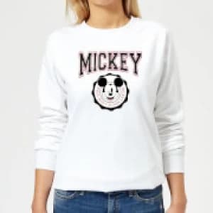 Disney Mickey New York Womens Sweatshirt - White