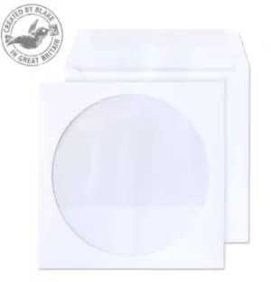 ValueX CD/DVD Envelope 125x125mm Window White (Pack 50)