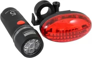 Brookstone Bike Light Set 2 Piece