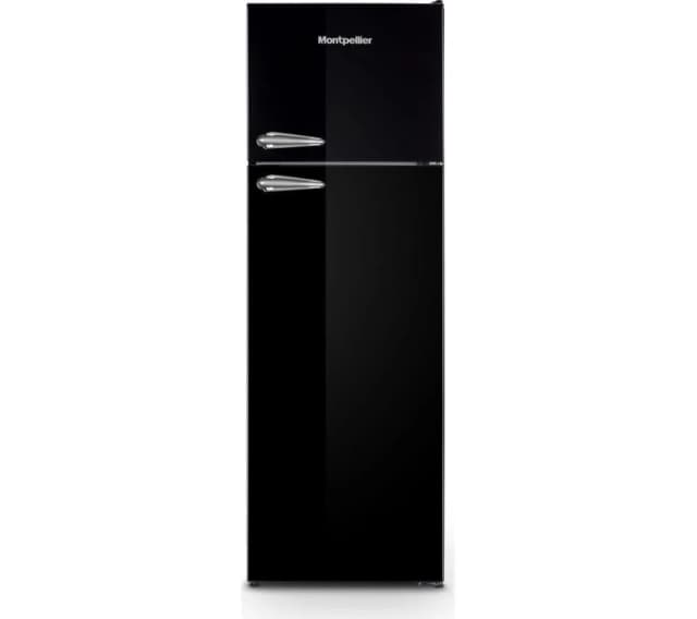 Montpellier Retro MAB346EK 80/20 Fridge Freezer - Black 5060617984488