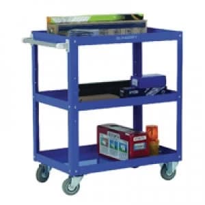 Slingsby Works 3-Tier Trolley Blue 329946