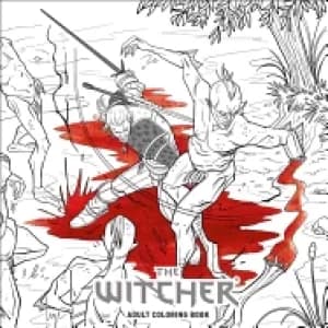 witcher adult coloring book