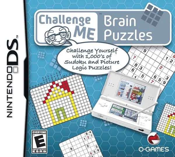Challenge Me Brain Puzzles Nintendo DS Game