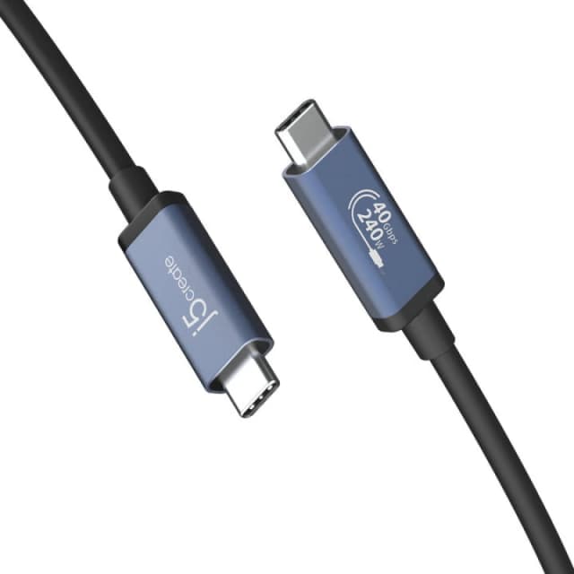 j5 create j5create JUC29L08 USB 40Gbps 240W USB Type-C Cable JUC29L08-N