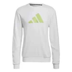 adidas Future Icons Crew Sweatshirt Mens - White