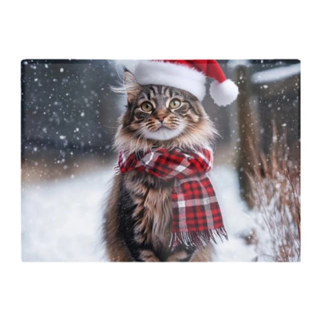 Warren Reed Designer Christmas Siberian Glass Chopping Board