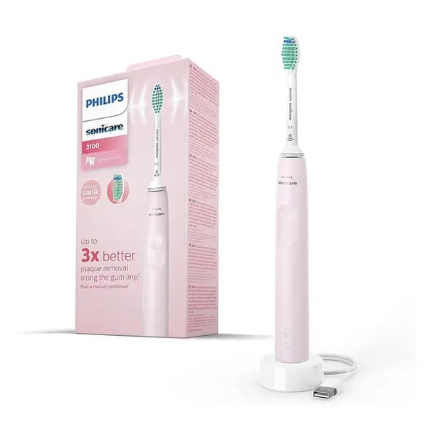 Philips Sonicare Series 3100 HX3671/11 Rose Tint Electric Toothbrush
