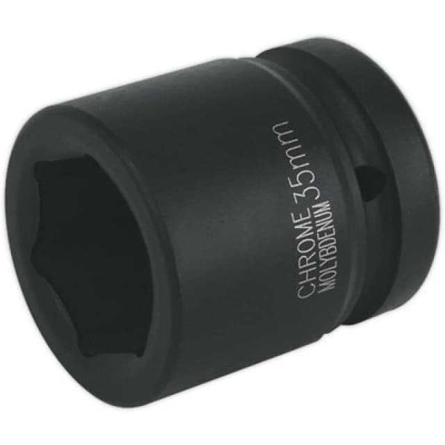 Loops 35mm Forged Impact Socket - 1" Sq Drive - Chromoly Impact Wrench Socket Multi