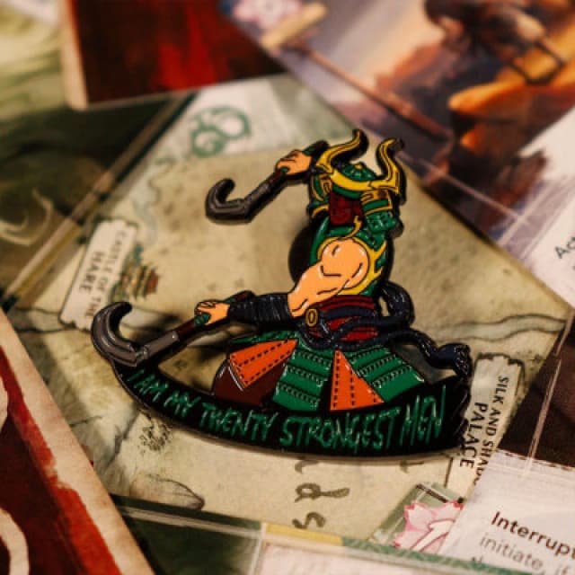 Legend of the Five Rings Limited Edition Yoritomo Pin Badge Multi unisex