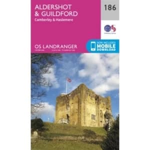 Aldershot & Guildford, Camberley & Haslemere by Ordnance Survey (Sheet map, folded, 2016)