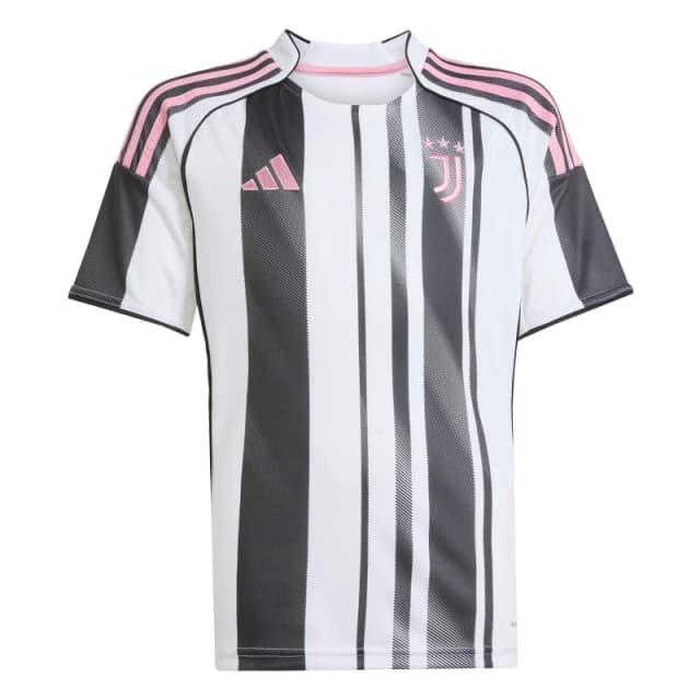adidas Juventus 2025 2026 Home Shirt Juniors White male 11-12 Years