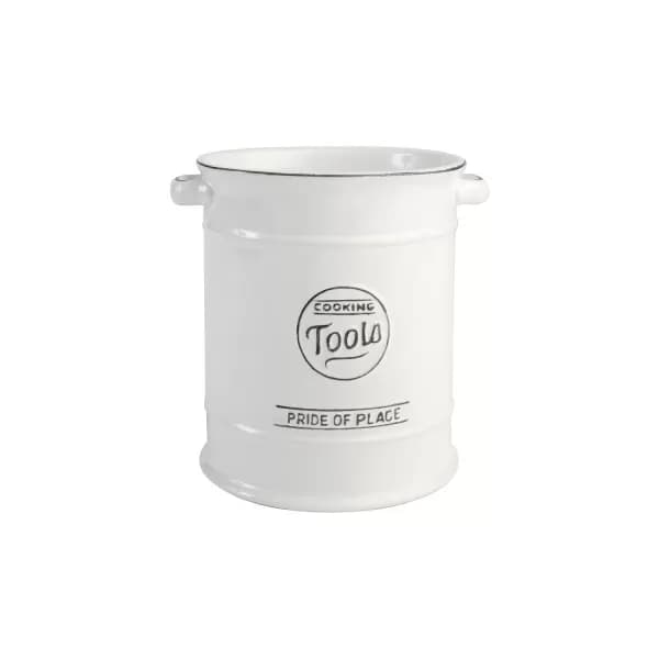 Pride Of Place Cooking Tools Jar, White