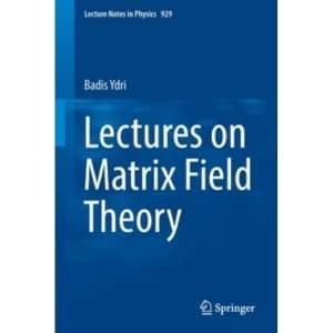 Lectures on Matrix Field Theory by Badis Ydri (Paperback, 2016)