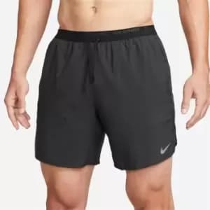 Nike Dri-FIT Stride Mens 7 Brief-Lined Running Shorts - Black