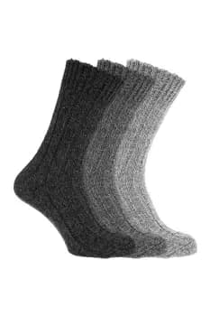 Wool Blend Boot Socks (Pack Of 3)